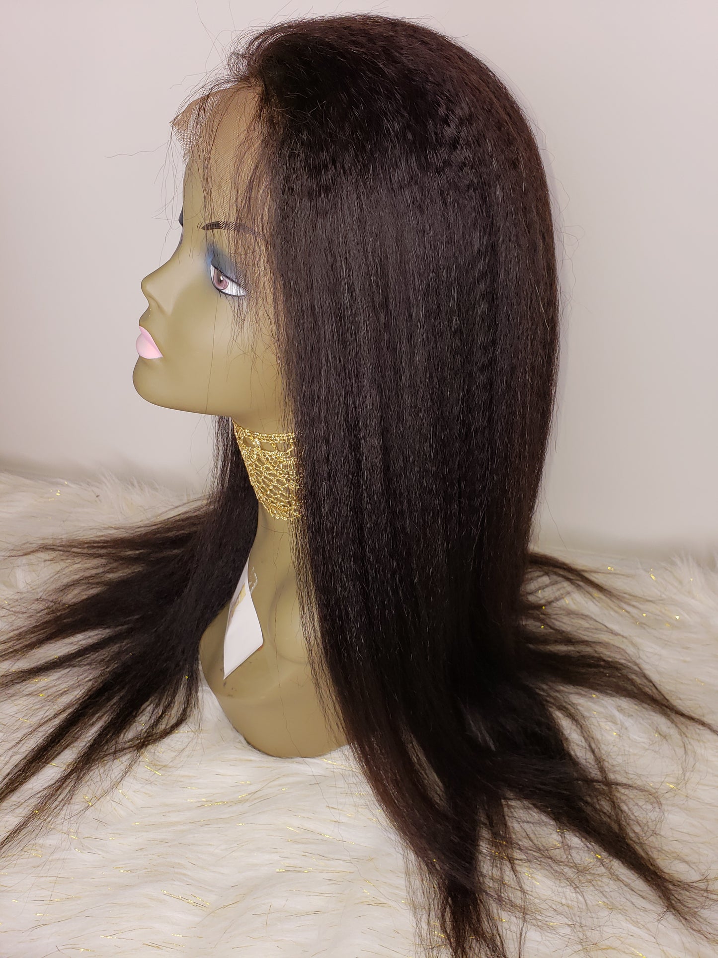 Front Lace Wig (Yaki Straight)