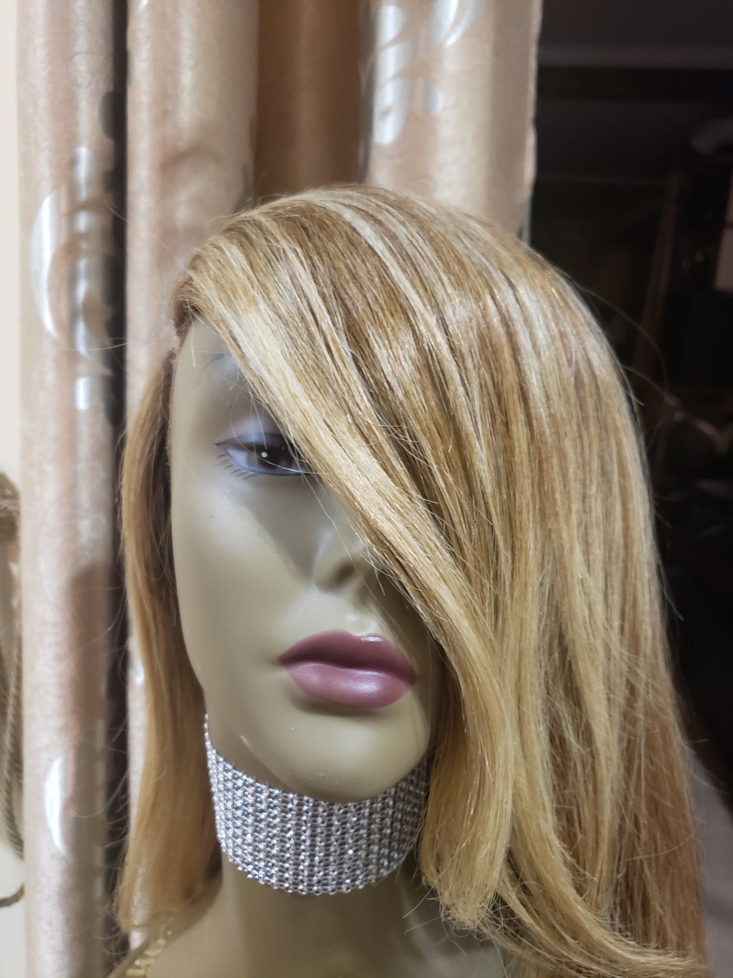 Indian Front Lace Wave Wig Side Part