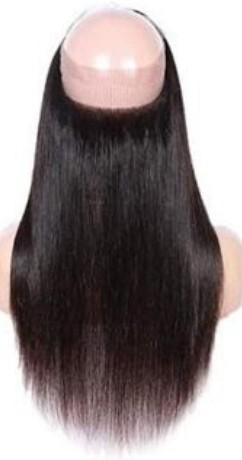 Brazilian 360 Kinky Straight Lace Frontal