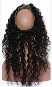 Brazilian 360 Deep Curly Lace Frontal