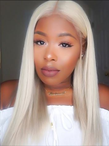 Brazilian 613 Blonde Straight Frontal